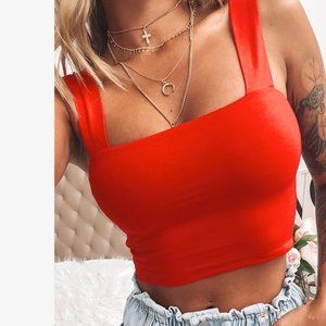 Women Red Top Hot